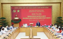 Thông qua kết quả kiểm tra, giám sát của Bộ Chính trị, Ban Bí thư đối với Ban Thường vụ Đảng ủy Chính phủ