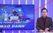 Làm giả video người dẫn chương trình VTV để quảng cáo
