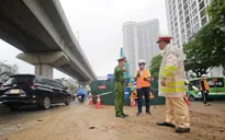 Hà Nội: Chủ động bảo đảm trật tự, an toàn giao thông tại các công trình chống ngập trên toàn thành phố
