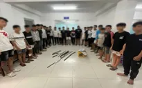 Củng cố hồ sơ xử lý nhóm thanh thiếu niên tụ tập đánh nhau
