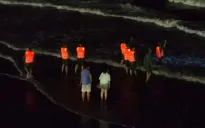 Nhóm học sinh lớp 12 rủ nhau tắm biển Quy Nhơn, 1 em bị sóng cuốn mất tích