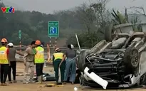 CSGT bí mật ghi hình, xử lý vi phạm trên cao tốc đang mở rộng