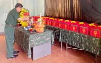 Phát hiện và quy tập 12 hài cốt liệt sĩ tại tỉnh Gia Lai