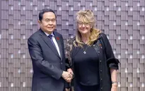 Chủ tịch Quốc hội Trần Thanh Mẫn gặp Lãnh sự danh dự Việt Nam tại Torino