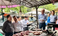 Đoàn khảo sát của Quốc hội khảo sát, tìm lỗ hổng an toàn thực phẩm tại bếp ăn trường học