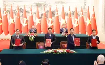 Lễ ký kết một số văn kiện hợp tác tiêu biểu giữa Việt Nam - Trung Quốc
