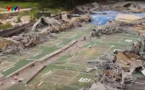 Hà Nội cưỡng chế tổ hợp pickleball hơn 6.000m² xây dựng trái phép