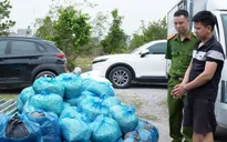 Đột kích xưởng sản xuất giá đỗ sử dụng chất cấm tại Quảng Ninh, thu giữ 4 tấn hàng