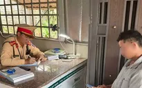 Phát hiện tài xế xe tải dương tính ma túy khi lưu thông trên đường Hồ Chí Minh