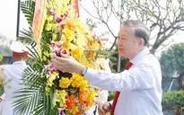 Tổng Bí thư, Chủ tịch nước Tô Lâm dâng hương tưởng niệm Tổng Bí thư Hà Huy Tập