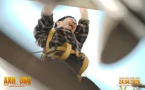 Thái Hòa diễn như "bán mạng" trong những tình huống khắc nghiệt về thể lực và tinh thần