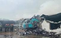 Cháy công ty giày ở Hưng Yên, kịp thời sơ tán 700 công nhân