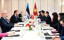 Bộ trưởng Ngoại giao Lê Hoài Trung hội đàm với Bộ trưởng Ngoại giao Estonia