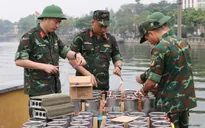 Cận cảnh trận địa pháo hoa trước đêm Giỗ Tổ Hùng Vương