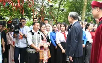 Tổng Bí thư, Chủ tịch nước Tô Lâm gặp gỡ, nói chuyện với nhân dân tại Đền Hùng