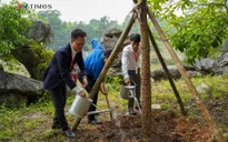'Vườn Cây Ơn Bác' tại Đền Hùng gieo mầm xanh từ Đất Tổ