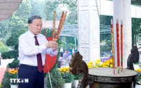 Tổng Bí thư, Chủ tịch nước Tô Lâm dâng hương tại Nghĩa trang Liệt sĩ Tân Biên (Tây Ninh)
