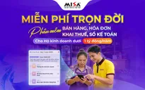 MISA tiếp tục miễn phí trọn đời phần mềm cho hộ kinh doanh
