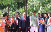 Tổng Bí thư, Chủ tịch nước Tô Lâm đặt vòng hoa tại Khu tưởng niệm Mahatma Gandhi và Tượng Chủ tịch Hồ Chí Minh