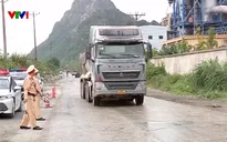Kiểm soát xe tải trọng lớn ngay tại nguồn, khu vực bến bãi, cửa mỏ