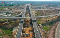 Toàn cảnh thi công trên dự án mở rộng cao tốc TP Hồ Chí Minh - Long Thành