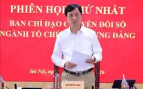 Đồng chí Nguyễn Duy Ngọc làm Trưởng Ban Chỉ đạo chuyển đổi số ngành Tổ chức xây dựng Đảng