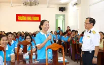 Học viện Hải quân tuyên truyền biển, đảo cho cán bộ Hội Phụ nữ tại Nha Trang