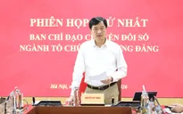 Xây dựng dữ liệu ngành tổ chức xây dựng Đảng đúng, đủ, sạch, chuẩn hóa quy trình