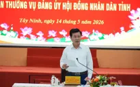 Đoàn kiểm tra số 19 của Bộ Chính trị làm việc với Tây Ninh