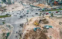 Hà Nội phân luồng nút La Thành - Nguyễn Chí Thanh từ 18/5 để thi công Vành đai 1
