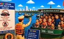 CSGT Hà Nội ứng dụng trí tuệ nhân tạo tuyên truyền an toàn giao thông đường thủy
