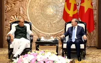 Tổng Bí thư, Chủ tịch nước Tô Lâm tiếp Bộ trưởng Quốc phòng Ấn Độ Rajnath Singh