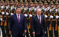 Tổng thống Nga Putin hội đàm với Chủ tịch Trung Quốc Tập Cận Bình tại Bắc Kinh