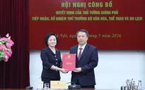 Trao quyết định bổ nhiệm ông Nguyễn Huy Dũng giữ chức Thứ trưởng Bộ VHTT&DL