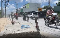 TP Hồ Chí Minh: Người dân khổ vì bụi bặm, nguy hiểm khi đường thi công kéo dài