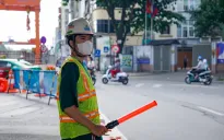 Hà Nội rào chắn, phân luồng giao thông nút La Thành - Nguyễn Chí Thanh từ 30/5