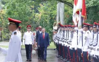 Lễ đón Tổng Bí thư, Chủ tịch nước Tô Lâm và Phu nhân thăm cấp Nhà nước Cộng hòa Singapore