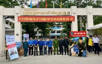 Tuổi trẻ Công an Khánh Hòa triển khai chương trình "Tiếp sức mùa thi" tại 59 điểm thi tuyển sinh lớp 10