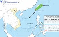 Áp thấp nhiệt đới sắp ra khỏi Biển Đông