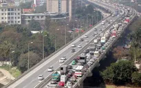 Hà Nội khắc phục tình trạng xô lệch một số gối cầu trên đường Vành đai 3 trên cao