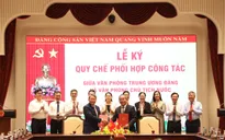 Văn phòng Trung ương Đảng và Văn phòng Chủ tịch nước ký Quy chế phối hợp công tác