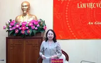 Đoàn kiểm tra, giám sát số 29 làm việc với Ban Thường vụ Tỉnh ủy An Giang