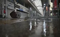 Mưa lớn gây nguy cơ sạt lở, ngập lụt ở Tây Nam Nhật Bản