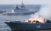Nga tập trận hải quân ở Biển Baltic