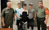 Công an xã giúp bé trai đi lạc trong đêm mưa đoàn tụ với gia đình