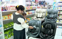 “Ma trận” ghế an toàn trẻ em: Từ vài trăm nghìn đến hơn chục triệu đồng