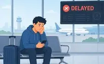 Chậm chuyến 4 giờ, hành khách được hoàn vé