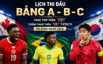Lịch thi đấu và trực tiếp FIFA World Cup 2026™ trên VTV ngày 25/6: Bảng A, B, C xác định những tấm vé đi tiếp