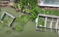 Sạt lở liên tiếp ở Đồng Tháp, di dời người dân khỏi vùng nguy hiểm