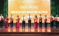 Đà Nẵng: Công bố quyết định về công tác điều động tổ chức cán bộ
